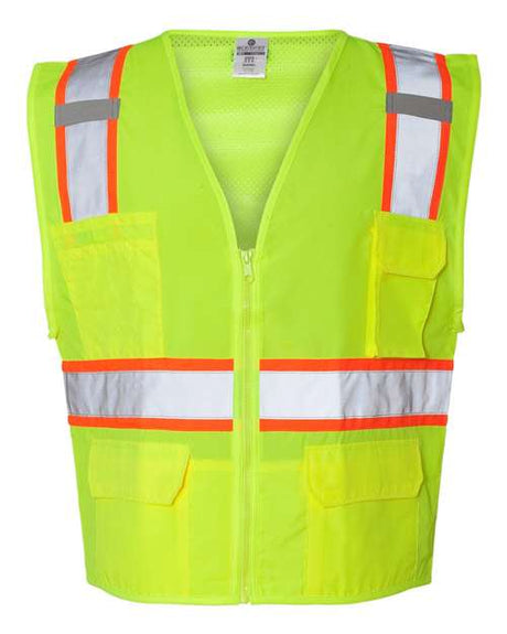 Unisex Ultra-Cool Solid Front Vest with Mesh Back