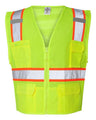 Unisex Ultra-Cool Solid Front Vest with Mesh Back