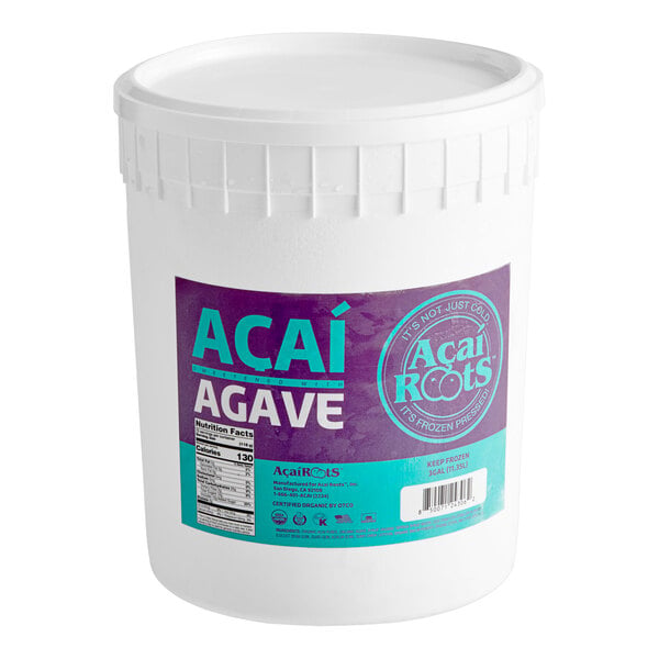 Acai Roots Organic Acai Sorbet with Agave 3 Gallon