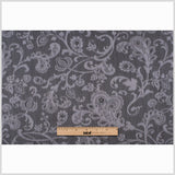 Soft Gray Floral Outerwear