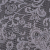 Soft Gray Floral Outerwear