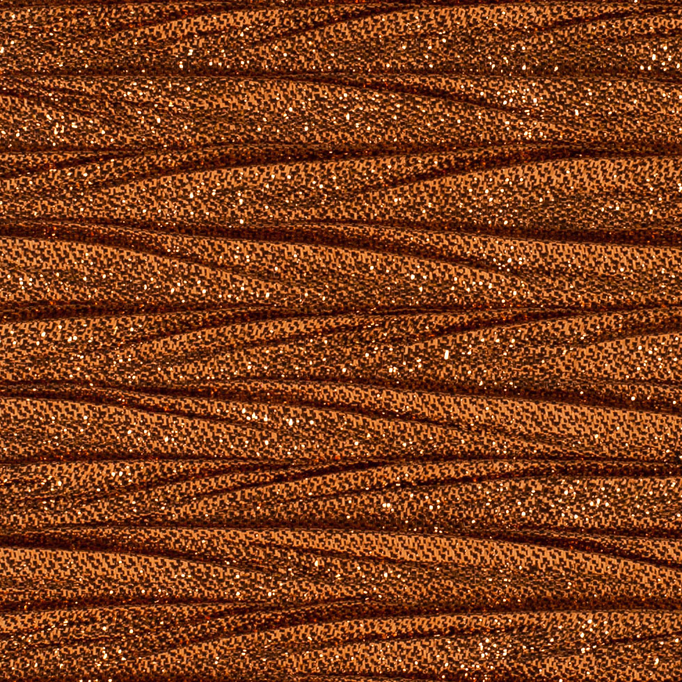 Metallic Pumpkin Crinkly Poly