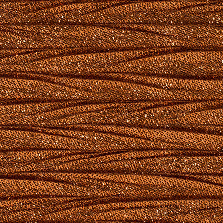Metallic Pumpkin Crinkly Poly