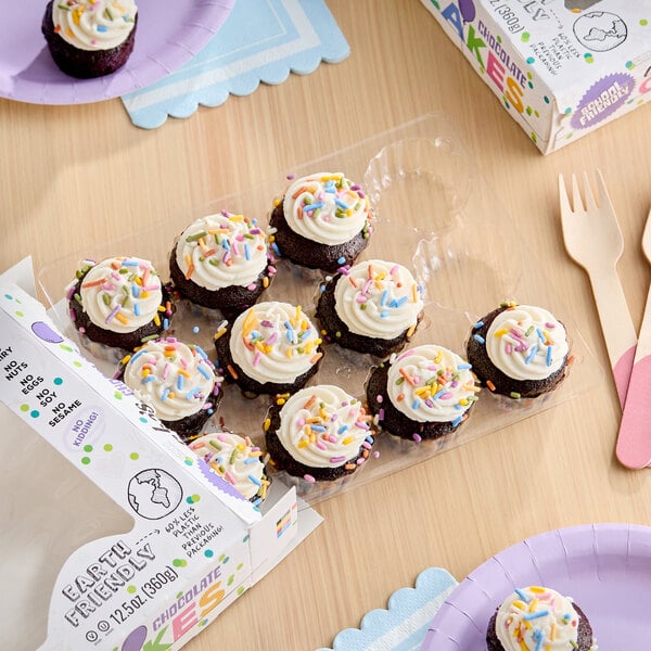 Abe's Vegan Chocolate Mini Cupcake 12.5 oz. - 144/Case