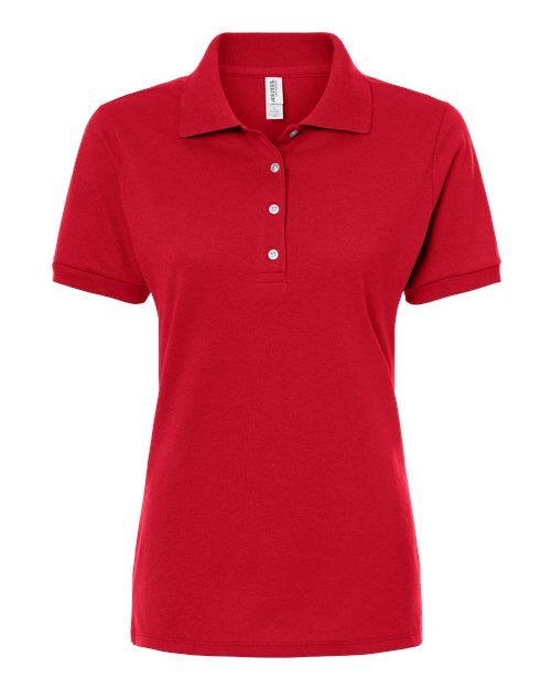 JERZEES® Women’s Dri-Power Polo Moisture-Wicking Performance T-Shirt