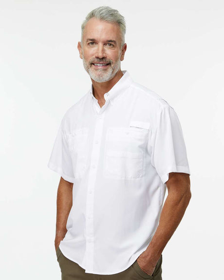 Paragon Mens outdoor performance fishing shirt with lightweight quick dry fabric