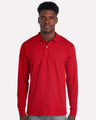 JERZEES® Men’s Dri-Power Long Sleeve Polo