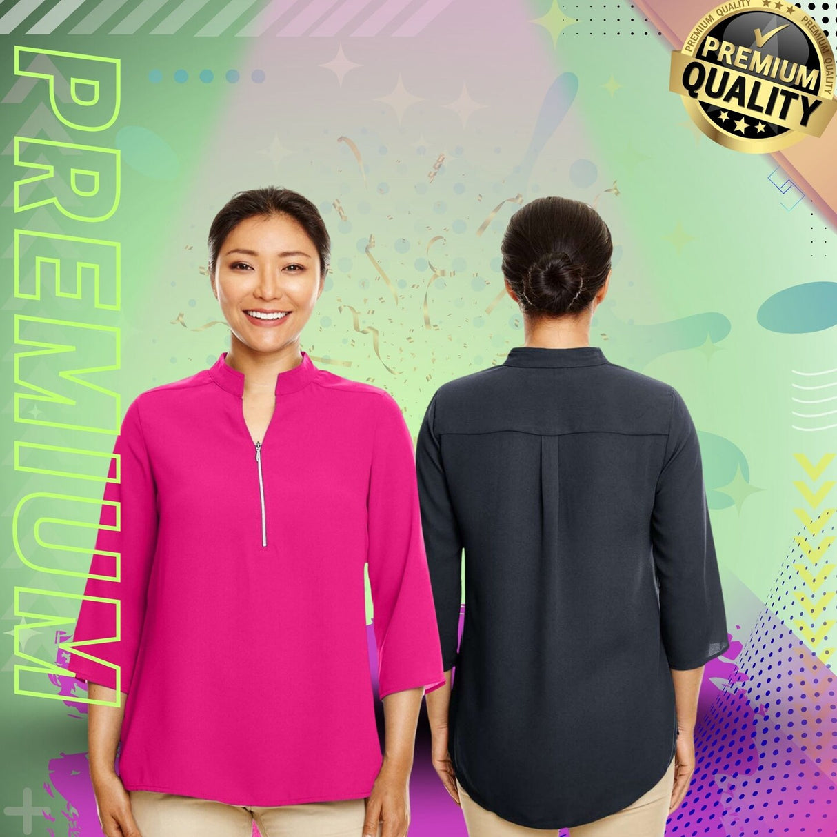 Devon & Jones® Women Perfect Fit Crepe Tunic