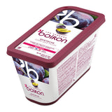 Les Vergers Boiron Dark Red Plum 100% Fruit Puree 2.2 lb. - 3/Case