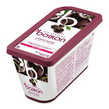 Les Vergers Boiron Black Cherry 100% Fruit Puree 2.2 lb. - 6/Case