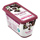Les Vergers Boiron Black Cherry 100% Fruit Puree 2.2 lb. - 6/Case