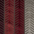 Burgundy and Taupe Geometric Cut Velvet