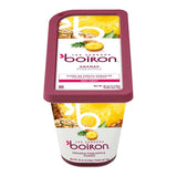 Les Vergers Boiron Pineapple 100% Fruit Puree 2.2 lb. - 6/Case