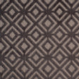 Brown Geometric Cut Velvet