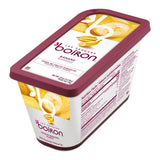 Les Vergers Boiron Banana 100% Fruit Puree 2.2 lb. - 6/Case