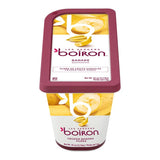 Les Vergers Boiron Banana 100% Fruit Puree 2.2 lb. - 6/Case
