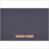 Gray Geometric Cut Velvet