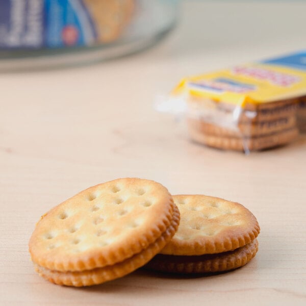 Lance Toasty Peanut Butter Sandwich Crackers 20 Count Box - 6/Case