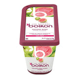 Les Vergers Boiron Pink Guava 100% Fruit Puree 2.2 lb. - 6/Case