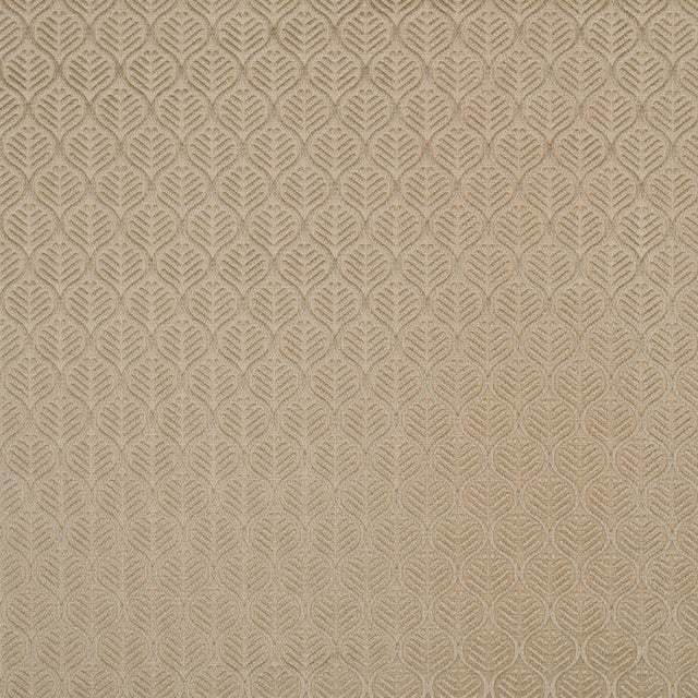 Pale Gold Geometric Cut Velvet