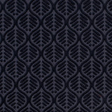 Black Geometric Cut Velvet