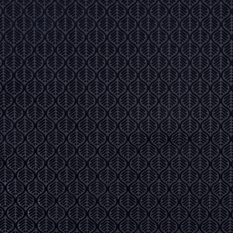 Black Geometric Cut Velvet