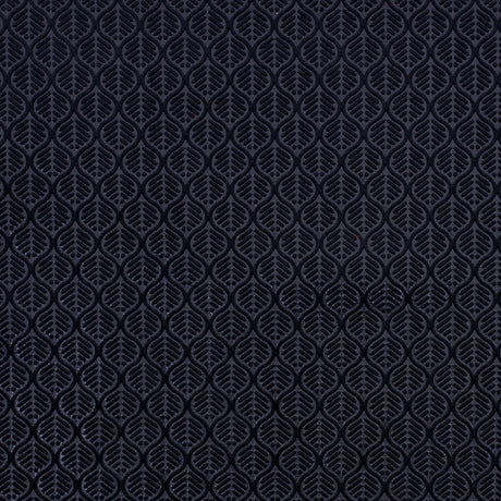 Black Geometric Cut Velvet