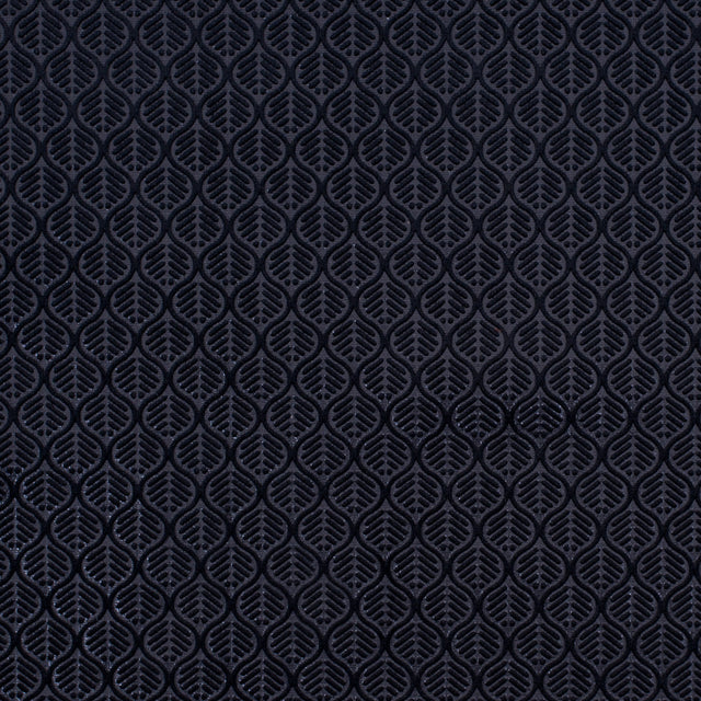 Black Geometric Cut Velvet