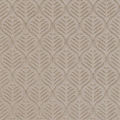 Champagne Geometric Cut Velvet