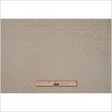 Champagne Geometric Cut Velvet