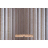 Beige and Ivory Striped Velvet