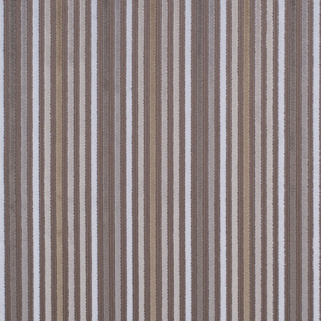 Beige and Ivory Striped Velvet