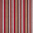 Multicolor Red Striped Velvet