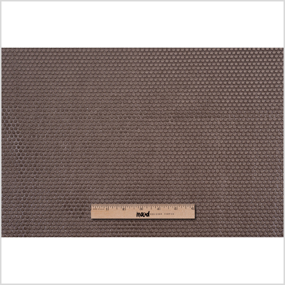 Ginger Snap Dotted Cut Velvet