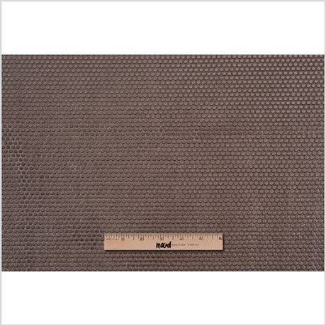 Ginger Snap Dotted Cut Velvet
