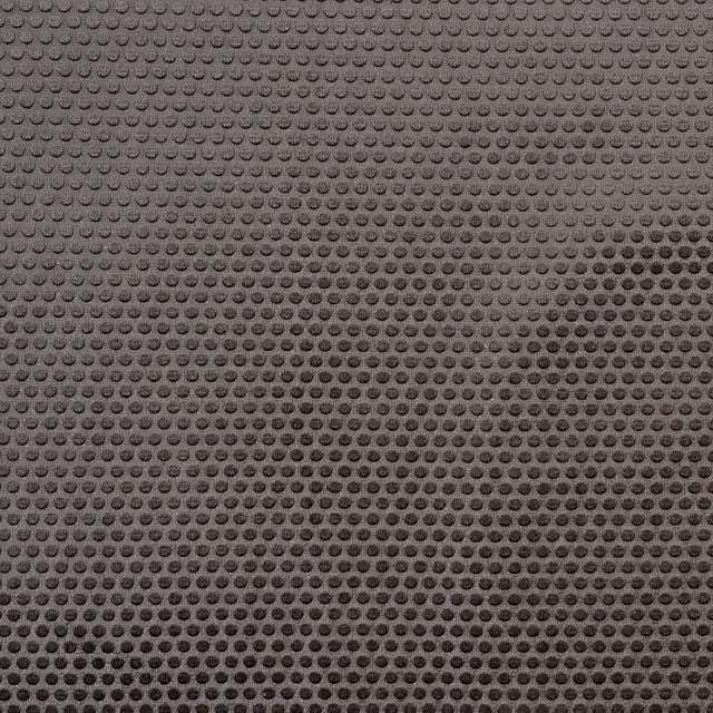 Stone Gray Dotted Cut Velvet