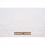 Ivory Dotted Cut Velvet