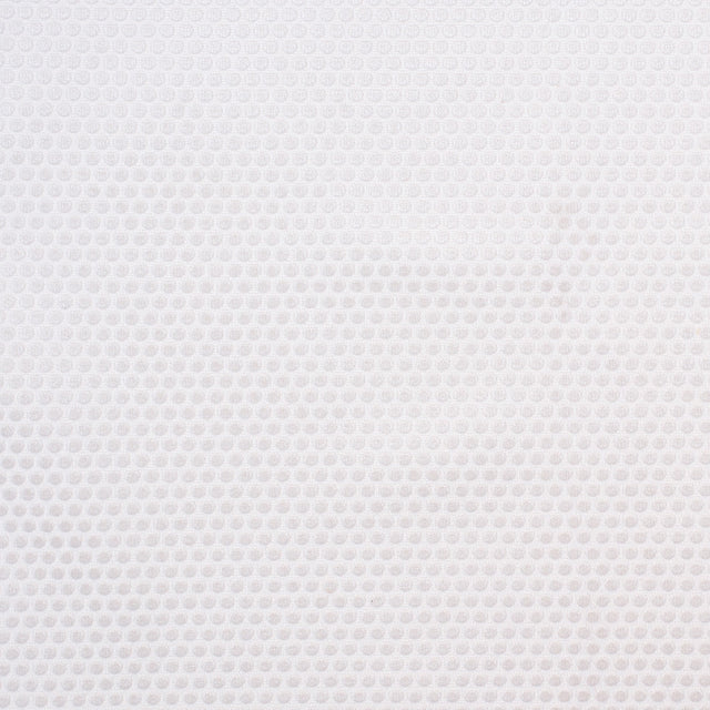 Ivory Dotted Cut Velvet