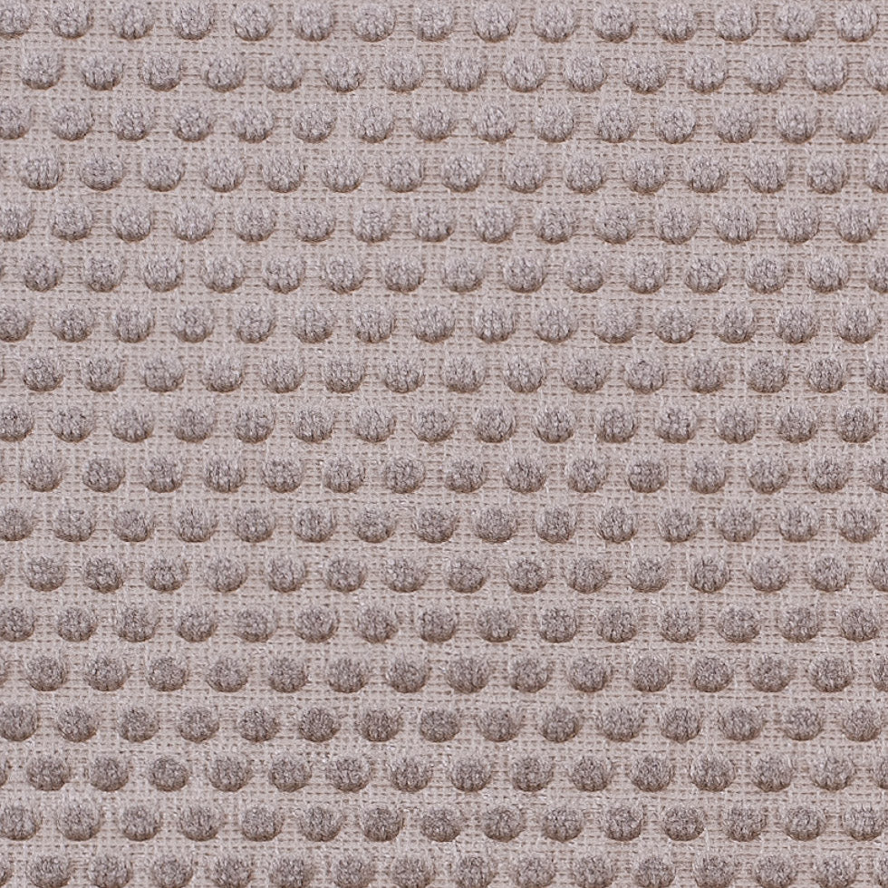 Beige Dotted Cut Velvet