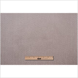 Beige Dotted Cut Velvet