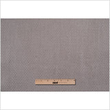 Taupe Dotted Cut Velvet