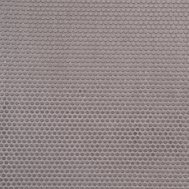 Taupe Dotted Cut Velvet