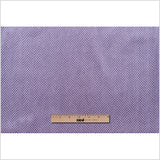 Iced Lilac Herringbone Cut Velvet