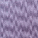 Iced Lilac Herringbone Cut Velvet