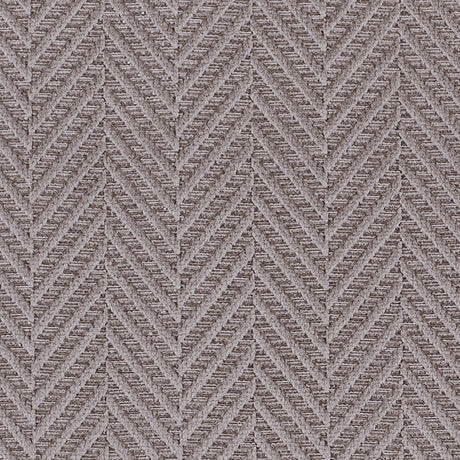 Taupe Herringbone Cut Velvet