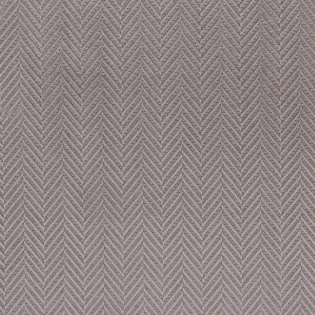 Taupe Herringbone Cut Velvet