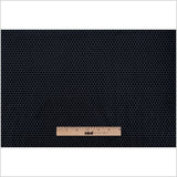 Black Dotted Cut Velvet