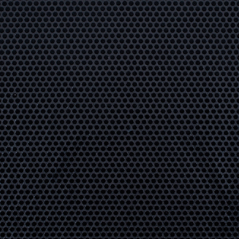 Black Dotted Cut Velvet
