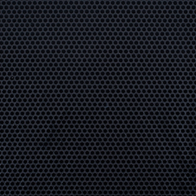 Black Dotted Cut Velvet
