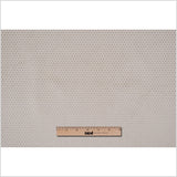 Pale Khaki Dotted Cut Velvet